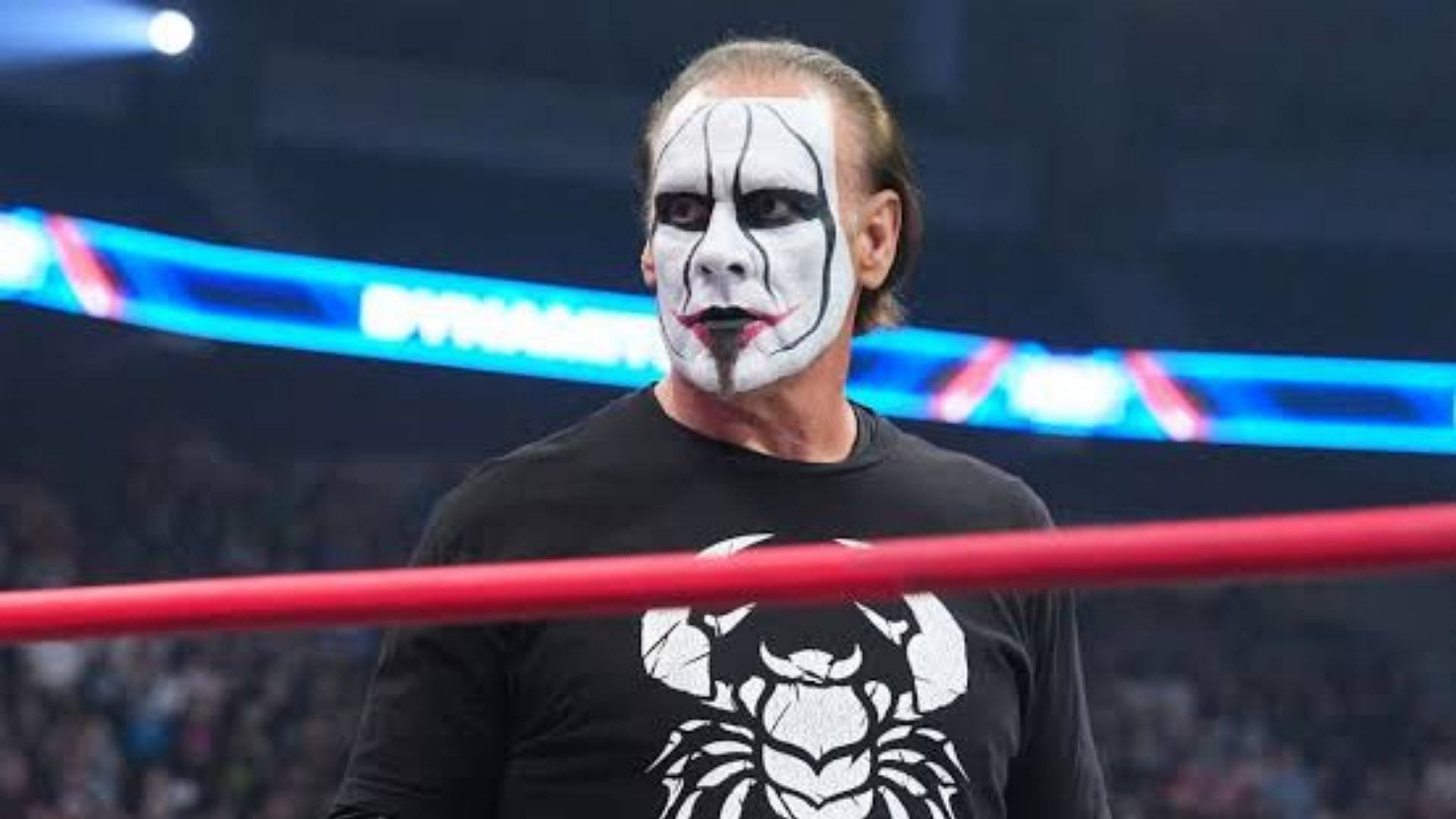 Sting is a WWE Hall of Famer and current AEW star.