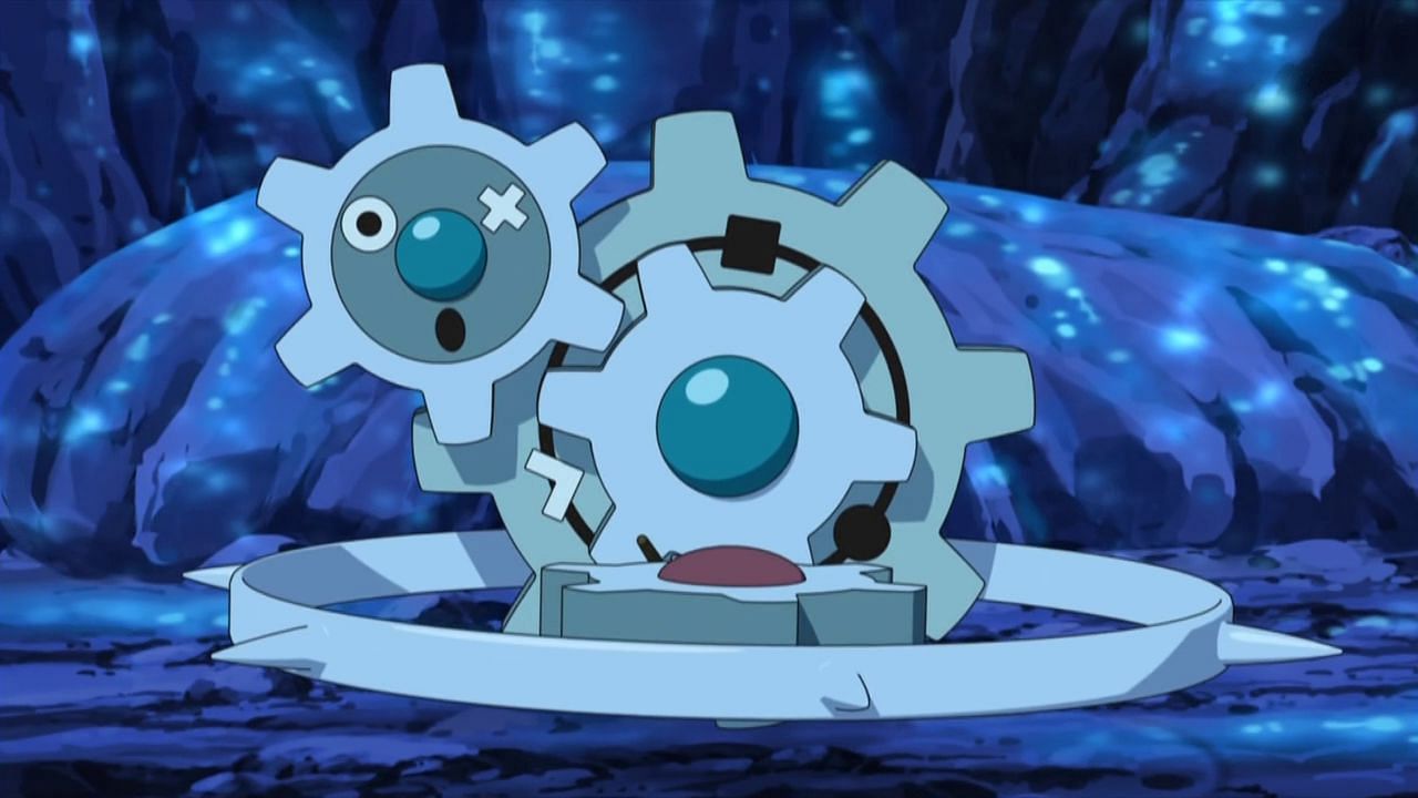 Klinklang as seen in the anime (Image via The Pokemon Company)