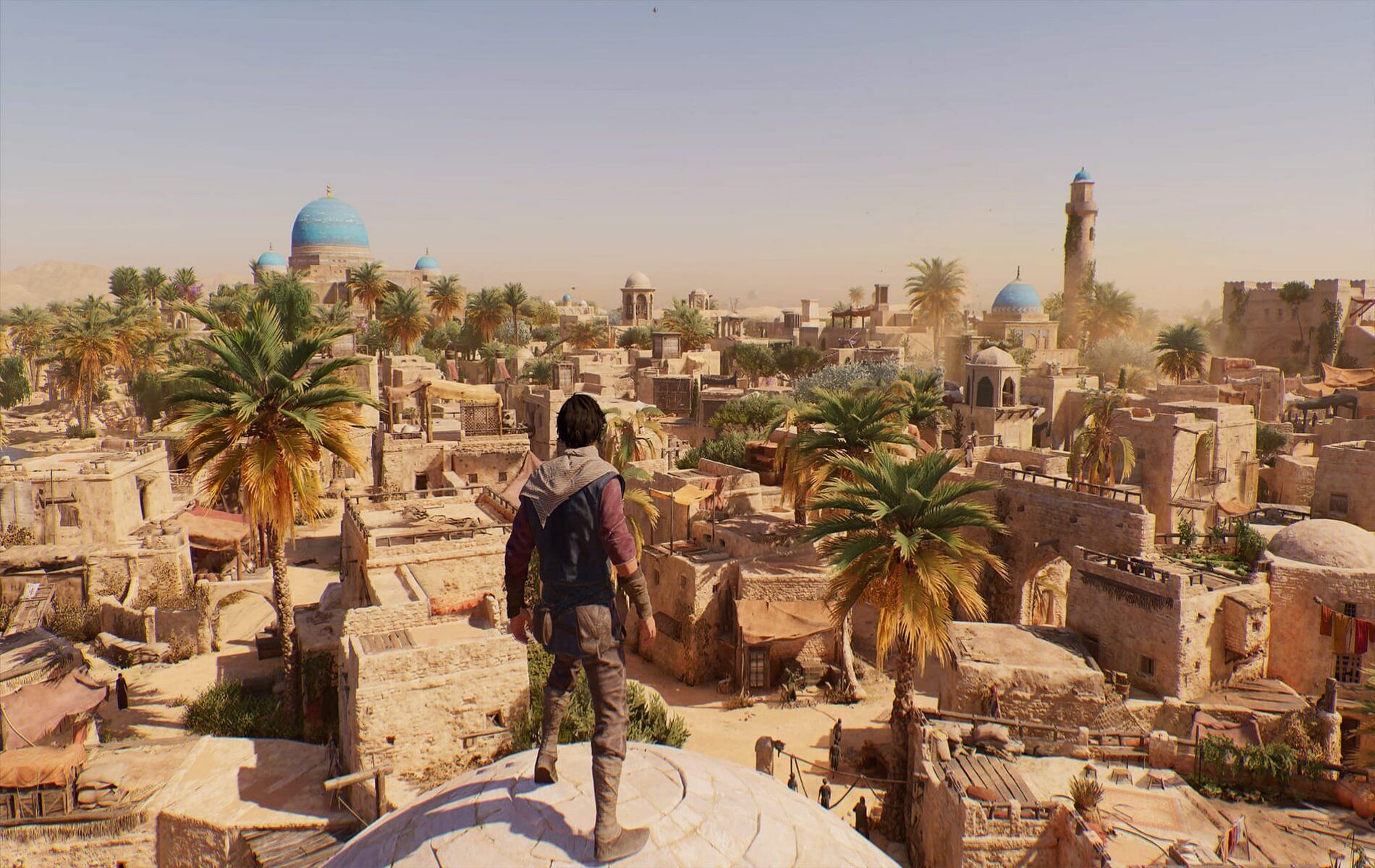 A view of ancient Baghdaad in AC Mirage