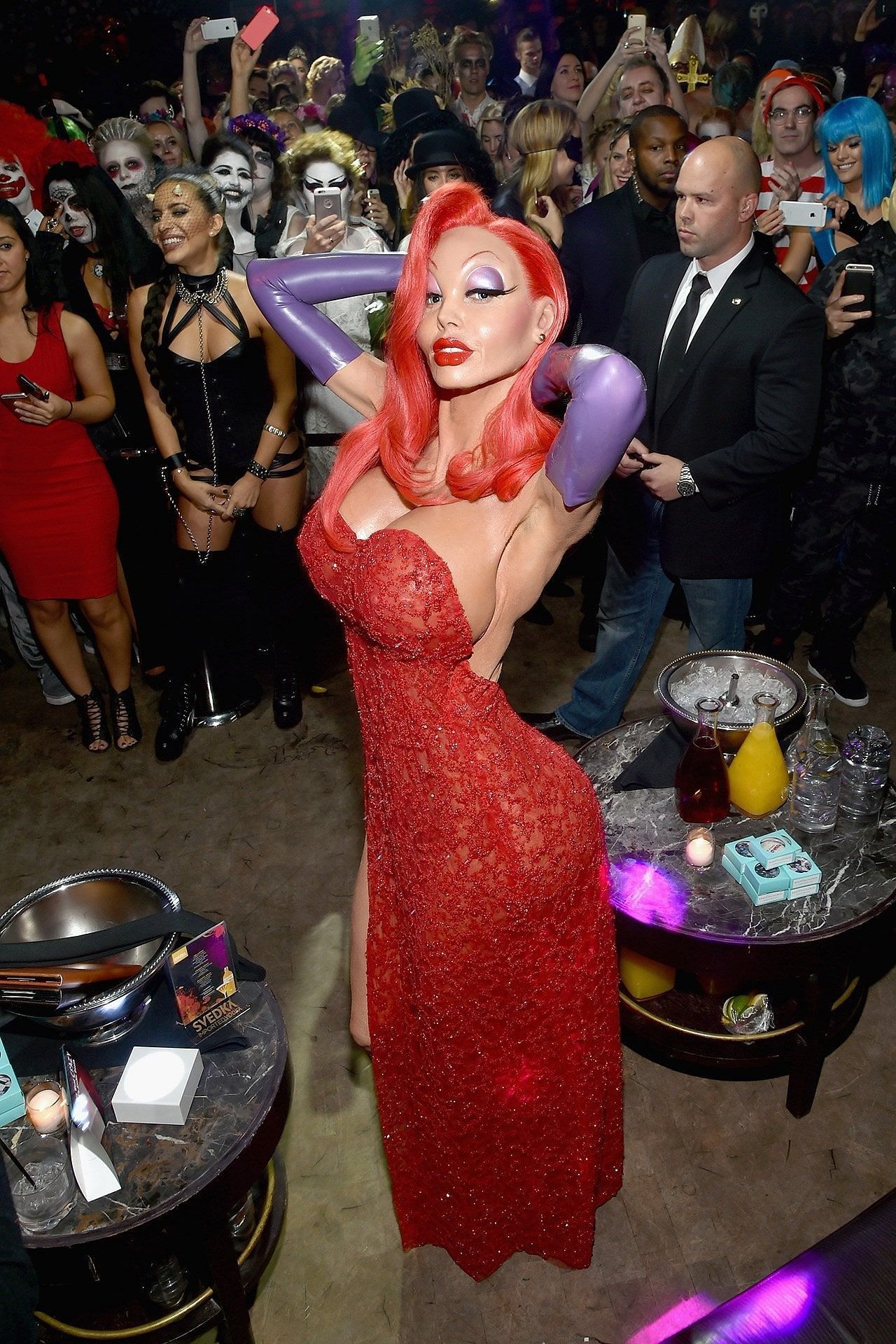 Heidi Klum as Jessica Rabbit (image via Instagram)