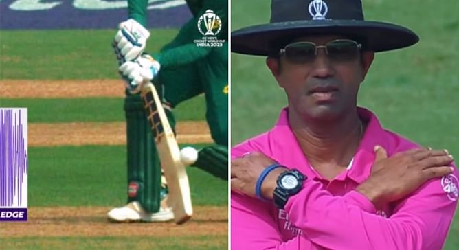 [Watch] Reece Topley sends back Quinton de Kock in 1st over of ENG vs SA 2023 World Cup match