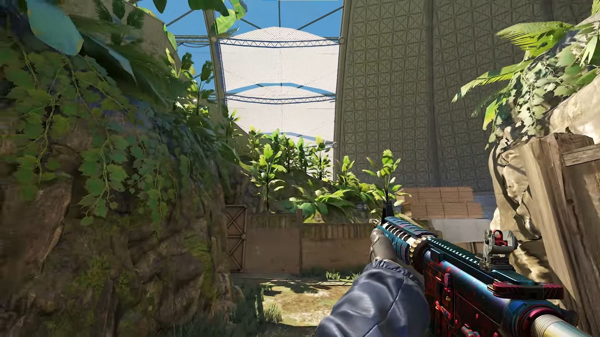 De_Biome in CS2 (Image via Valve and YouTube/ESL Counter-Strike)