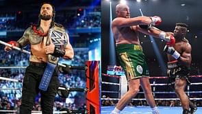 WWE दिग्गज Roman Reigns के जबरदस्त मूव का ऐतिहासिक बॉक्सिंग मैच में हुआ इस्तेमाल, Vince McMahon और The Undertaker भी आए नज़र