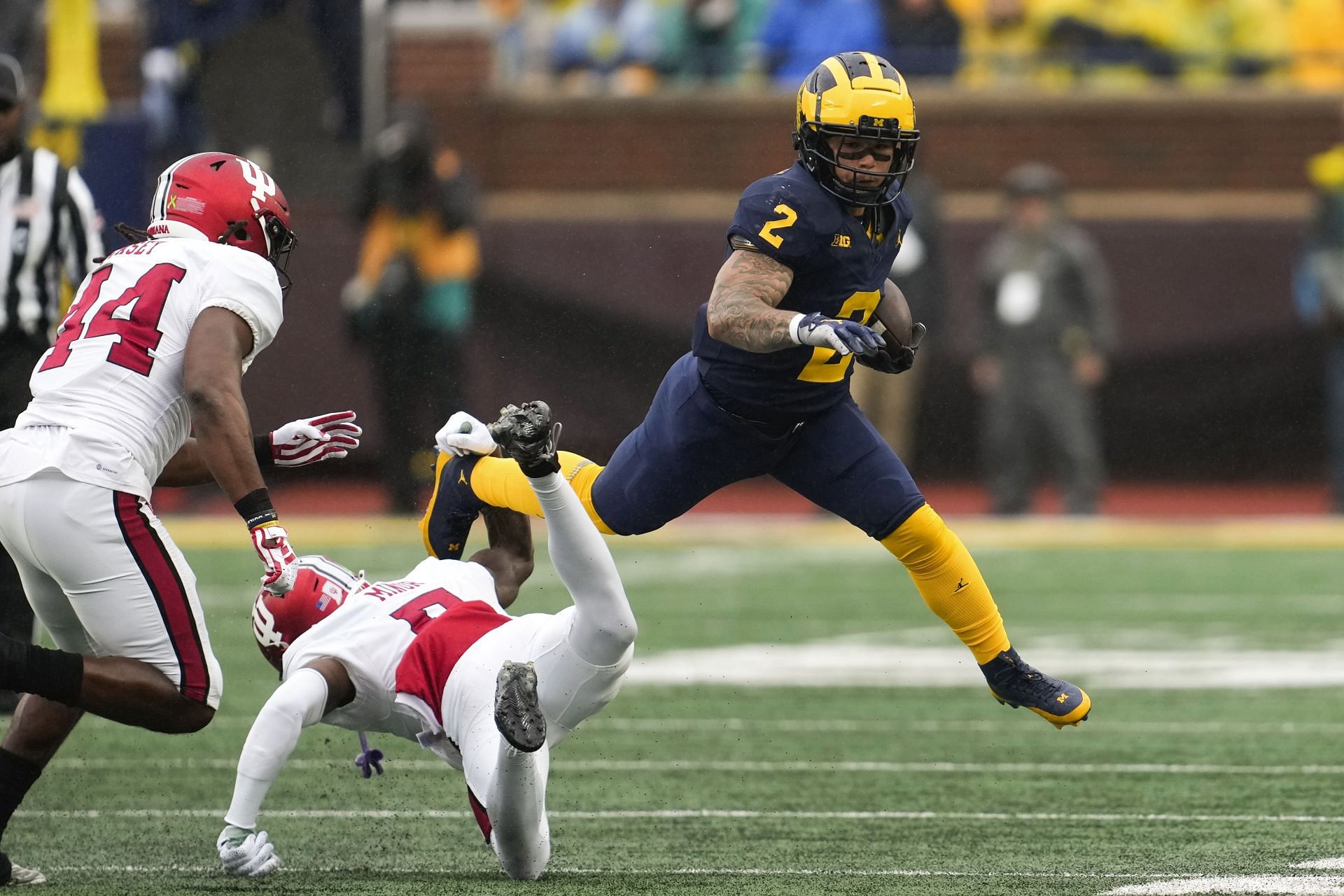 Is Blake Corum a senior Michigan RB s College and NFL draft