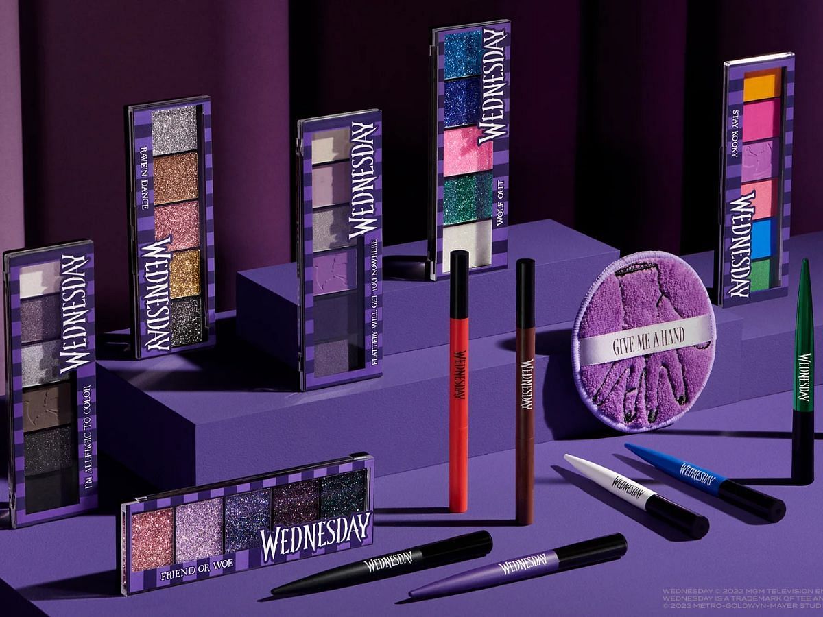 Hard Candy&rsquo;s &ldquo;Wednesday&rdquo; makeup collection (Image via hardcandy.com)