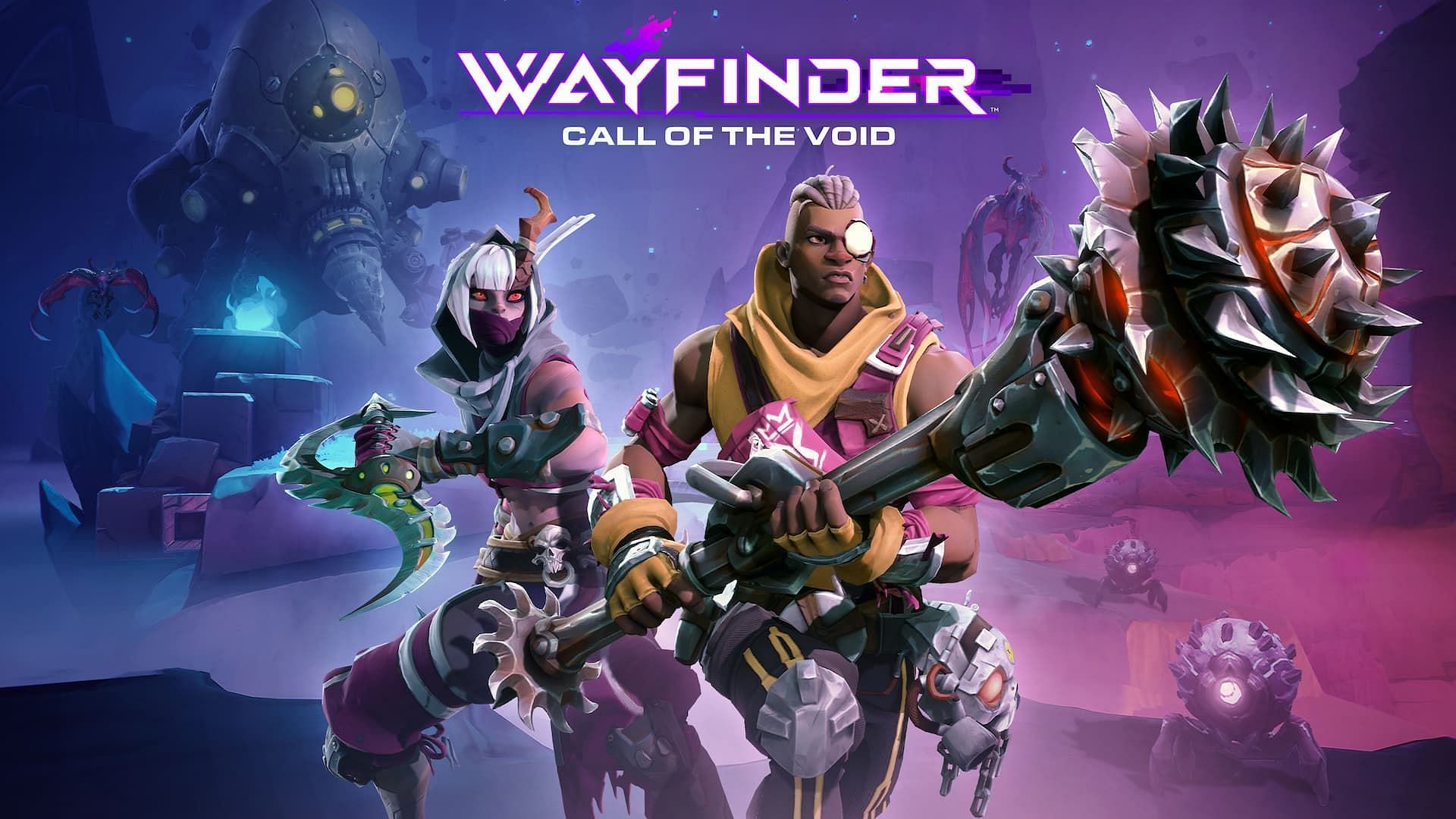 Wayfinder Call of The Void update official art, featuring the new weapon Juggernaut