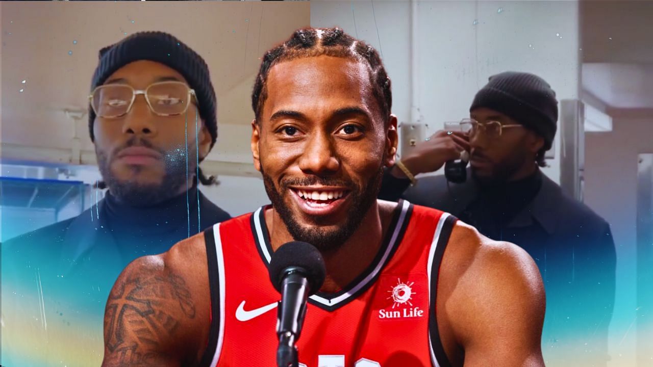 Kawhi Leonard discusses his recent acting in NBA Cup commercial 