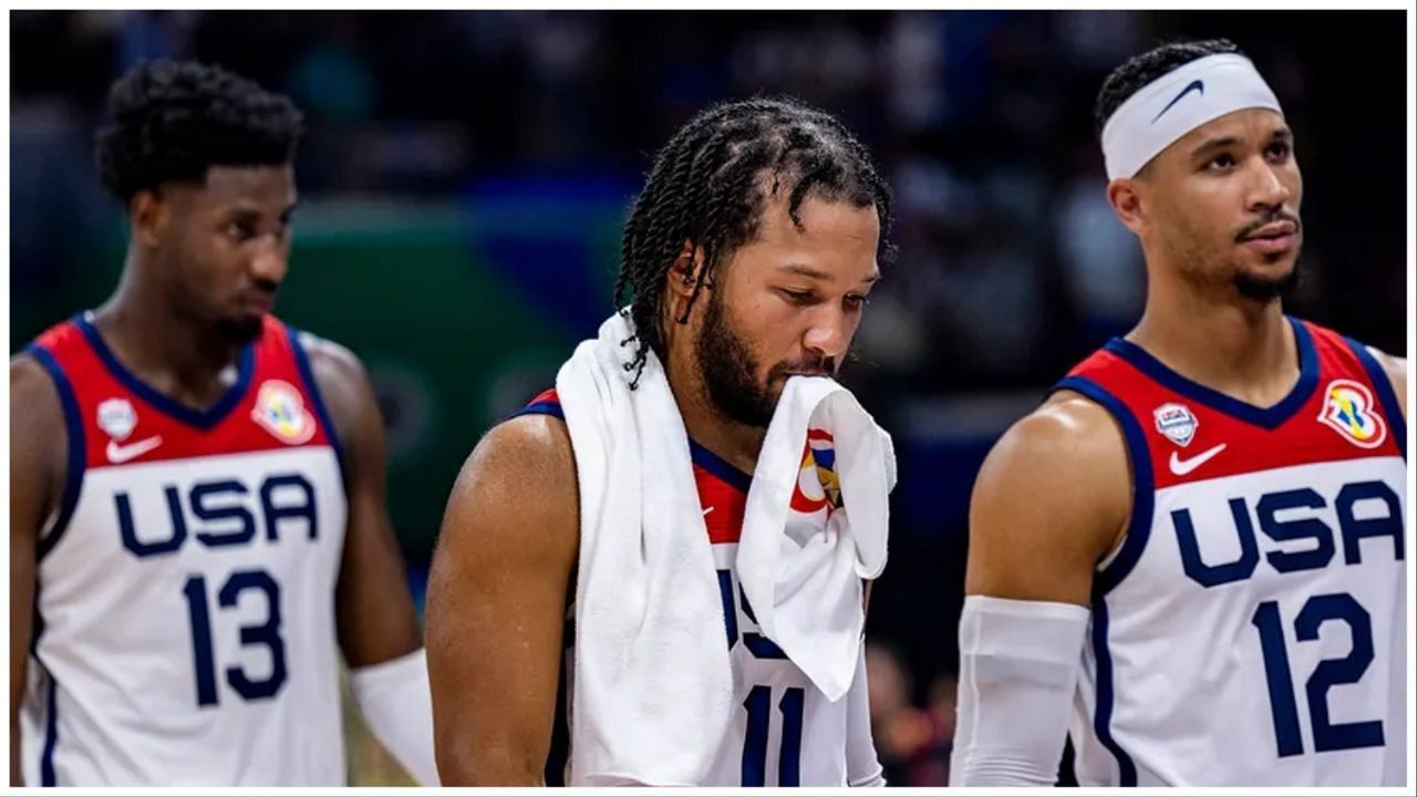 Team USA after FIBA World Cup loss