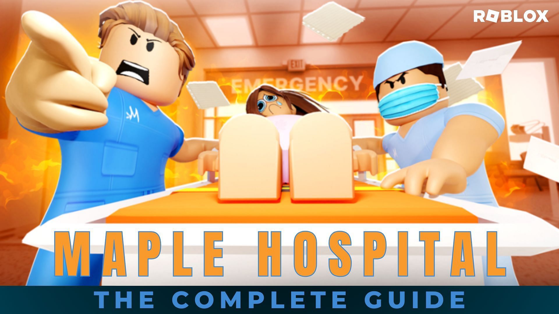 Get, set, and operate in Maple Hospital. (Image via Sportskeeda)