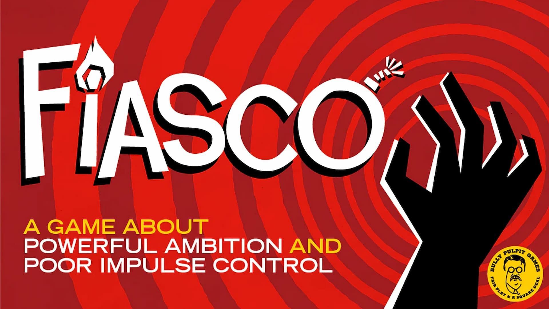 Fiasco is a complicated tabletop RPG (Image via Bully Pulpit)