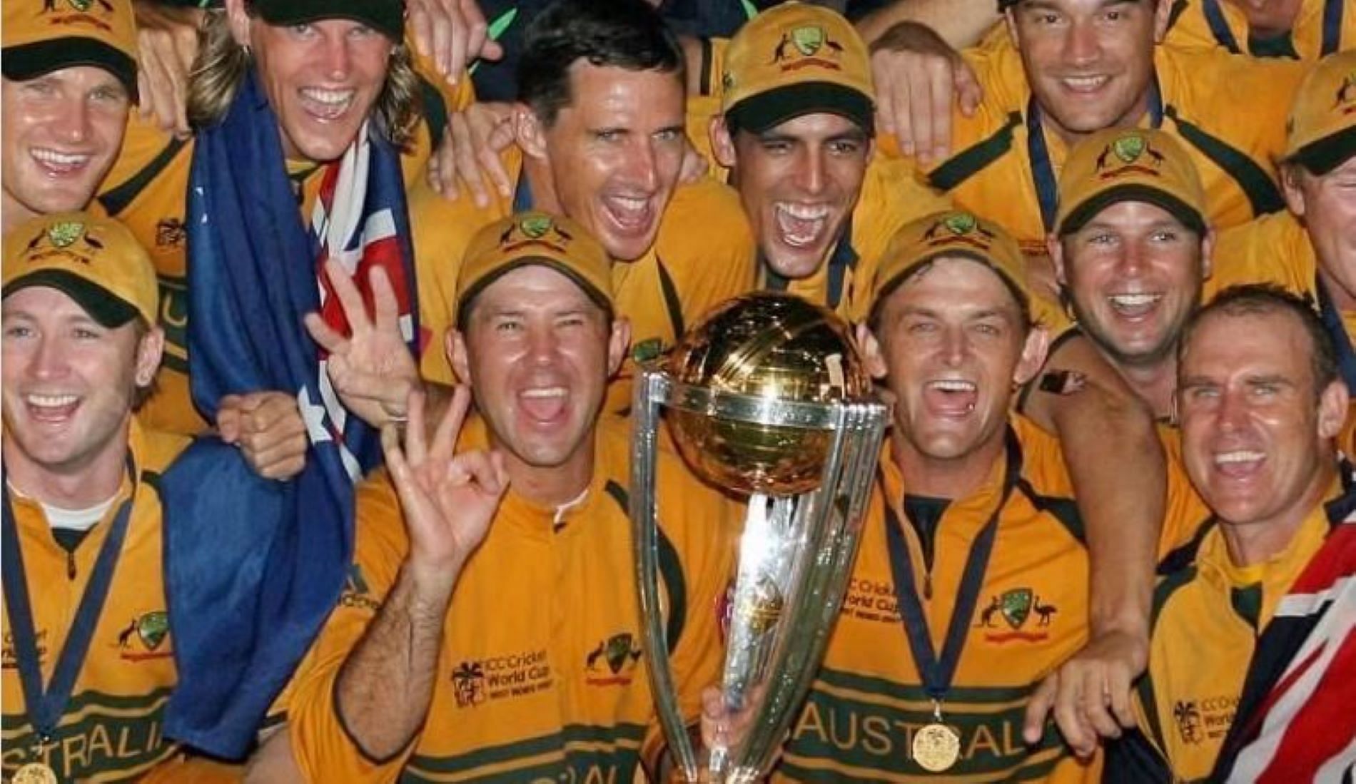 Australia won their third consecutive World Cup title in 2007.