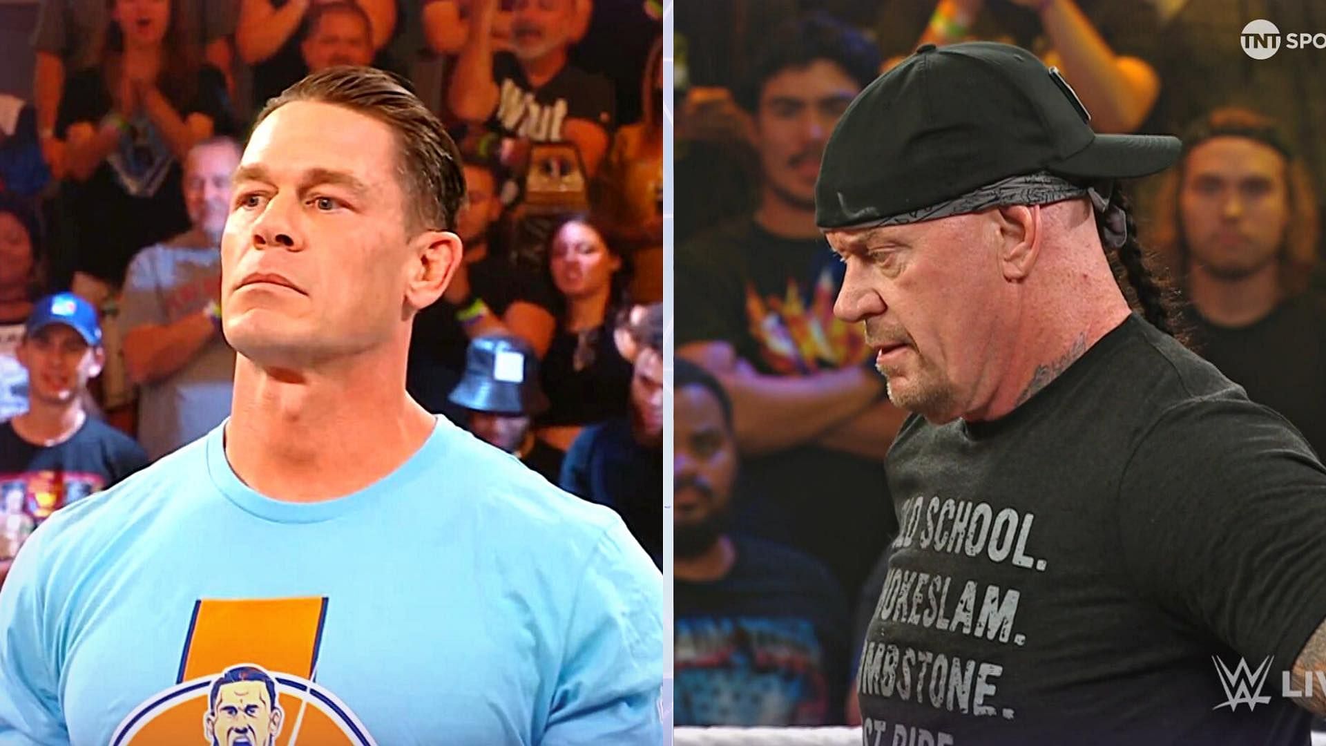John Cena and The Undertaker appeared on WWE NXT