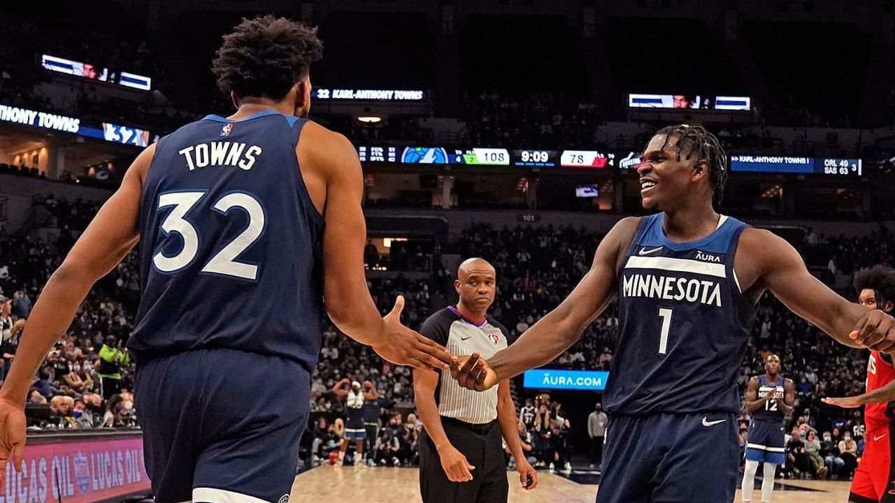 Karl-Anthony Towns and Anthony Edwards are not on the Minnesota Timberwolves injury report. (Photo: NBA.com)