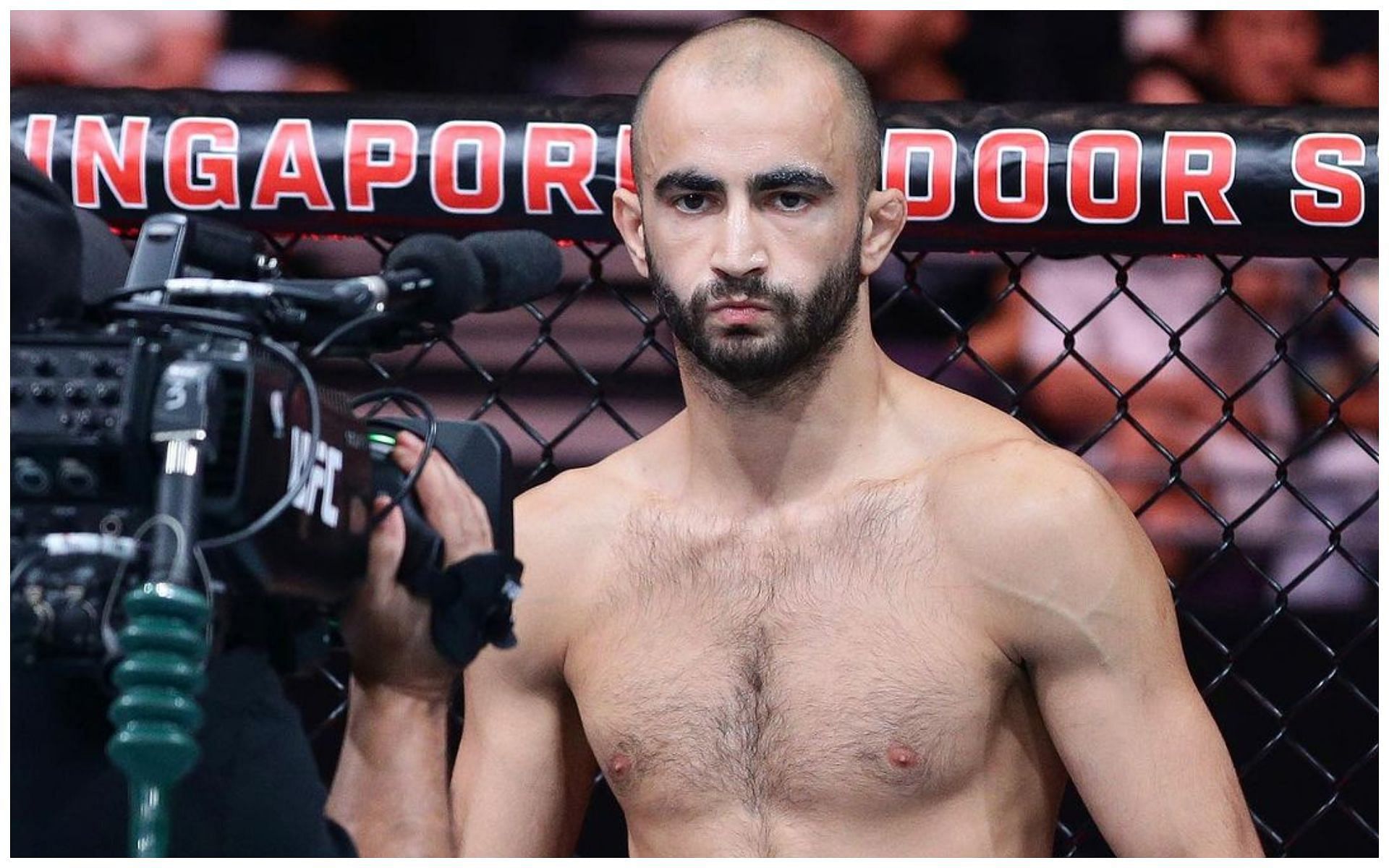 UFC featheweight fighter Giga Chikadze