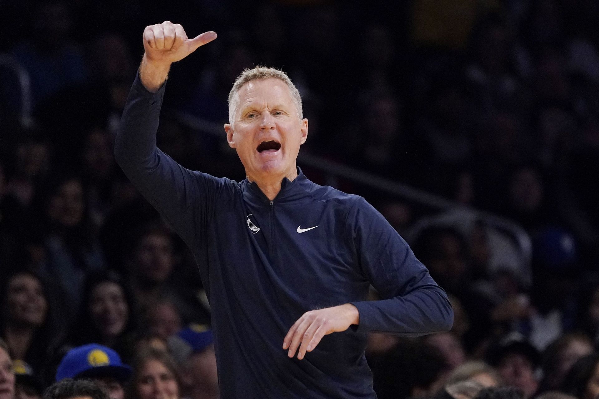 Golden State Warriors coach Steve Kerr