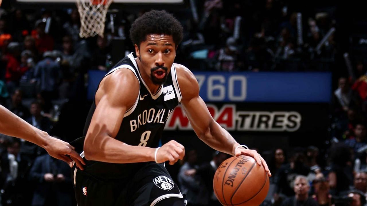 Spencer Dinwiddie sprained his left ankle against the Charlotte Hornets.