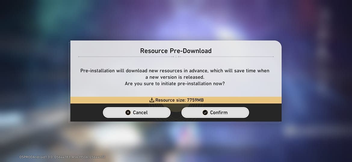 How to preinstall Honkai Star Rail: Release date, download size