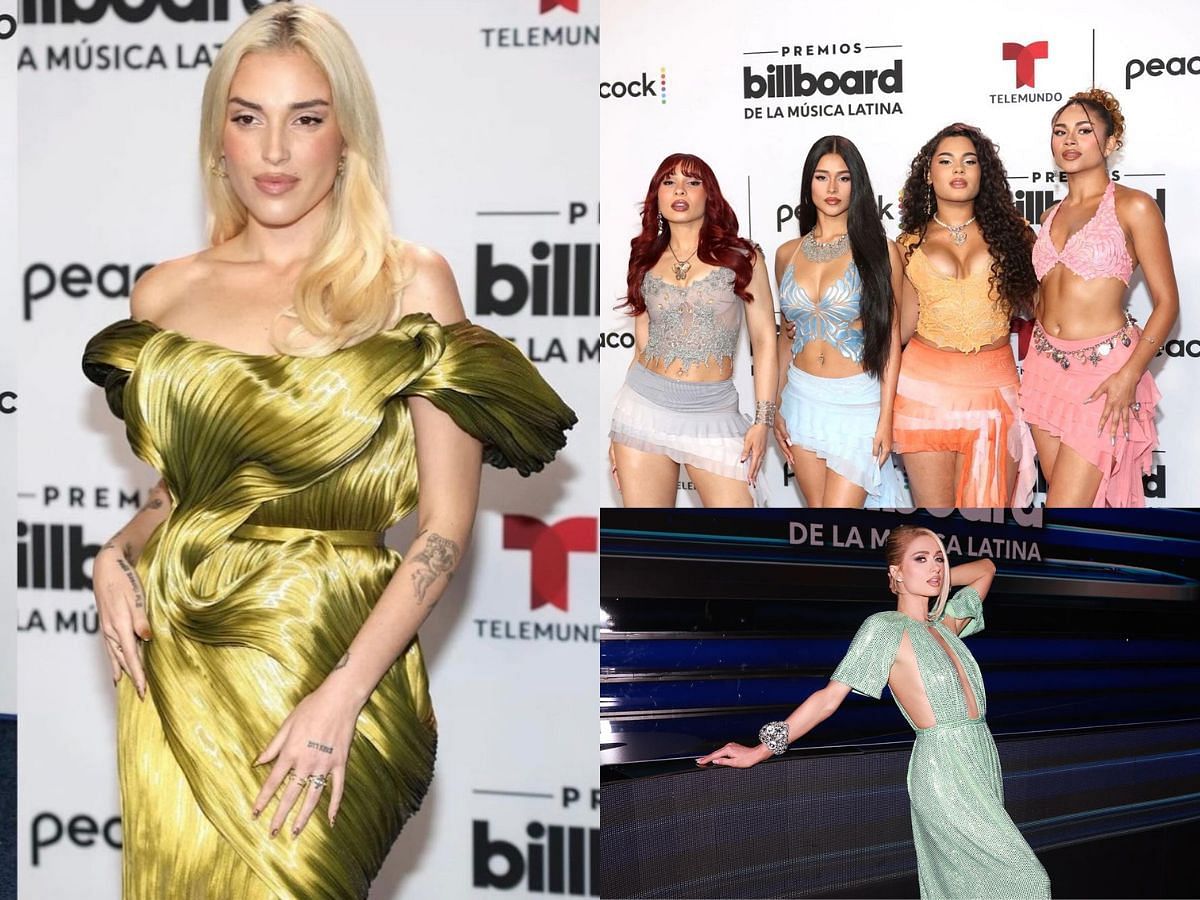 Celebrities at the Latin Music Awards (Image via Sportskeeda)