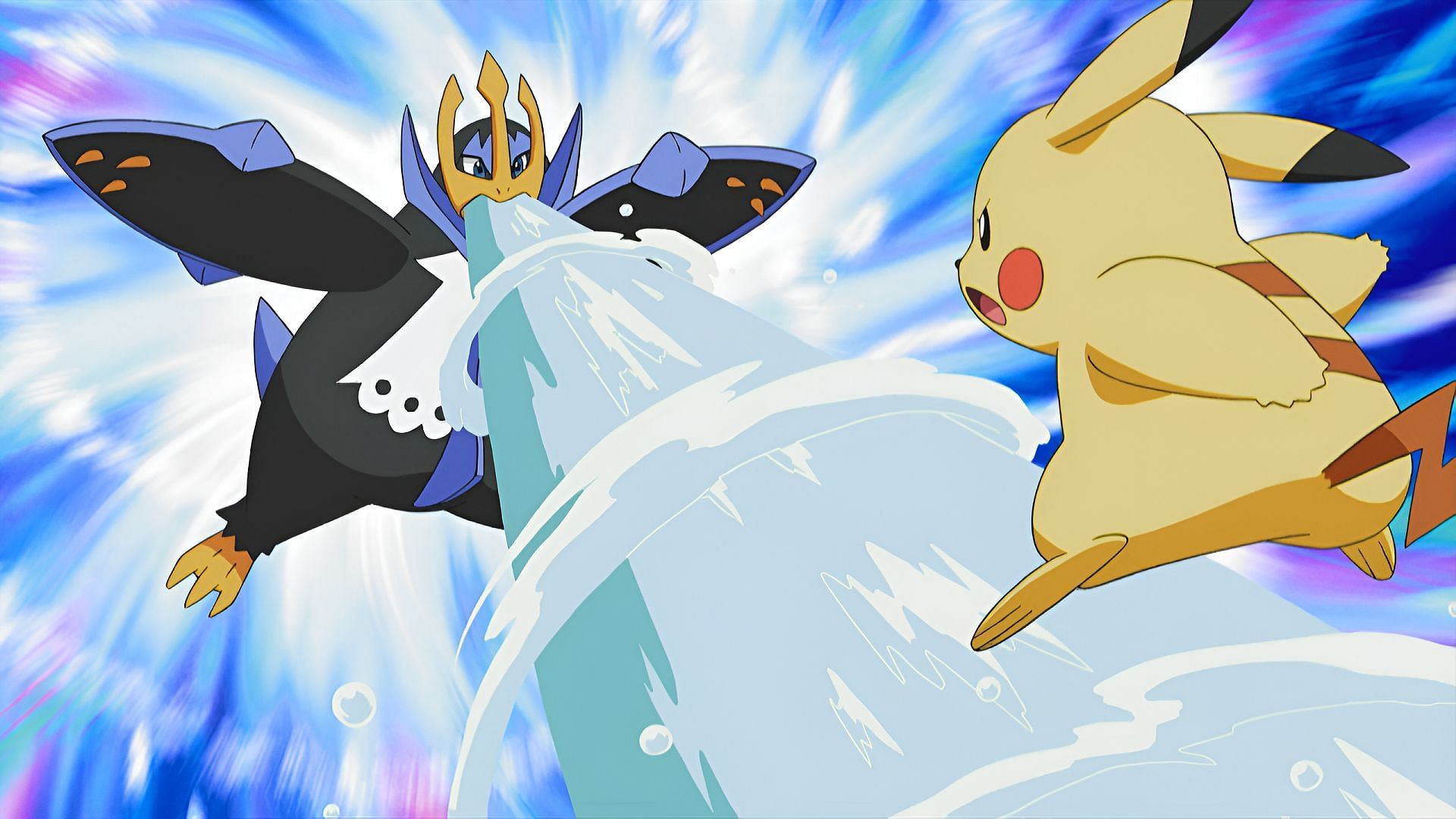 Empoleon is currently the only Water/Steel-type species in the series (Image via The Pokemon Company)