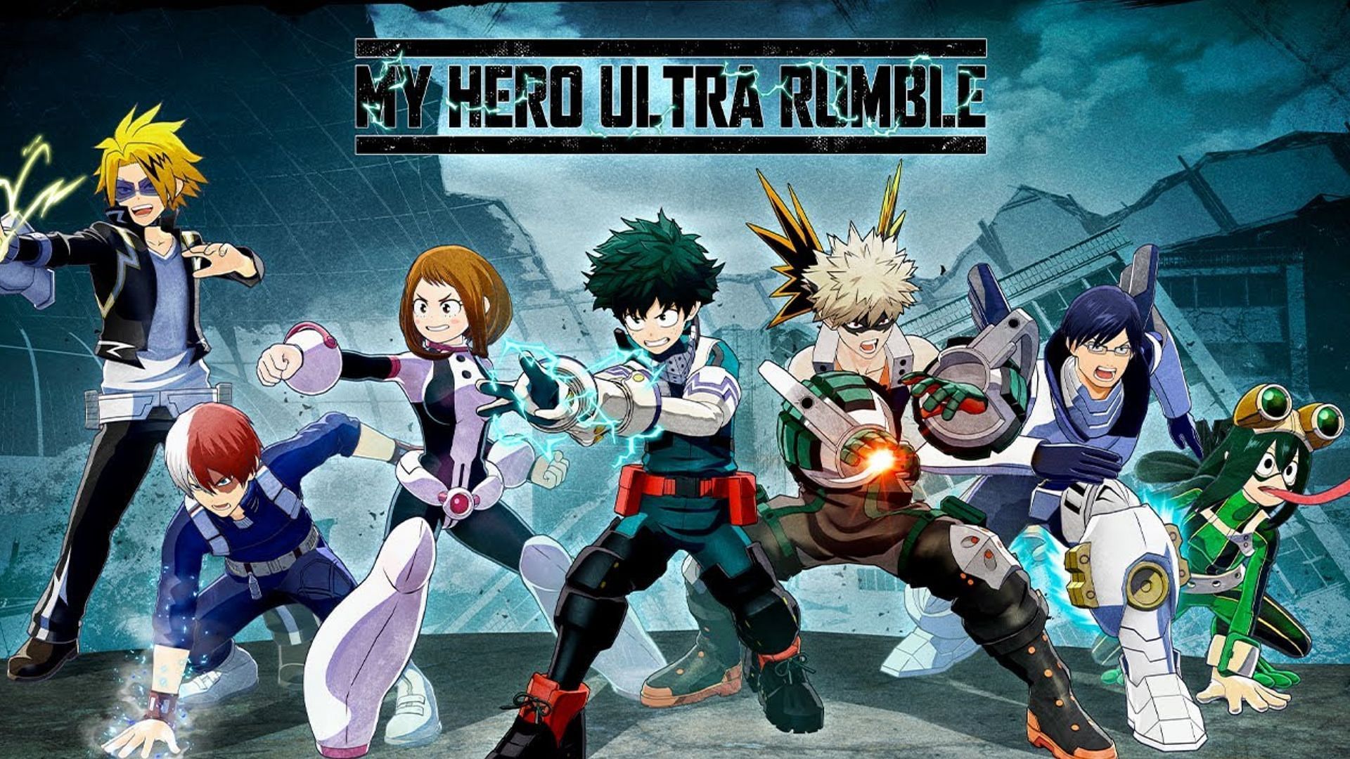 My Hero Ultra Rumble is designed for small teams (Image via Bandai Namco)