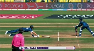[Watch] Angelo Mathews shines on his comeback, runs out Joe Root in SL vs ENG 2023 World Cup match
