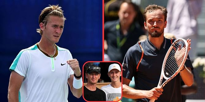 "He sent me a text, and then he was going to go to sleep" - Sebastian Korda on talking with father Petr after beating Daniil Medvedev in Shanghai