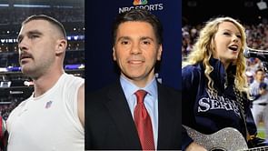 Mike Florio spins conspiracy theory on Taylor Swift's TNF appearance for Travis Kelce's Chiefs: "They want to see her carry the NFL"