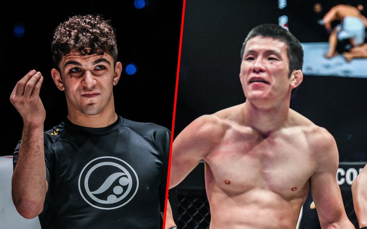 Mikey Musumeci (left) and Shinya Aoki (right) | Image credit: ONE Championship
