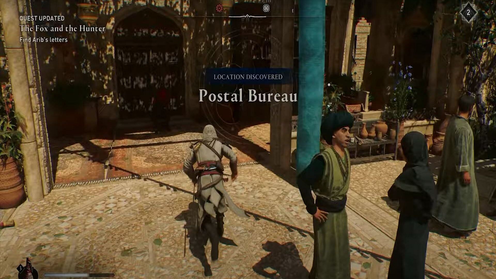 The Postal Bueau in the central district of Round City (Image via Ubisoft)