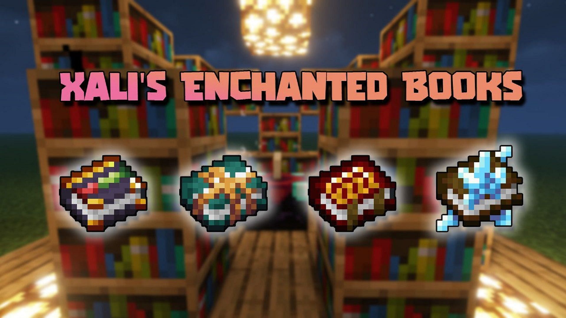 Enchanted books won&#039;t be confusing anymore with this pack installed (Image via Xalixilax/9Minecraft)