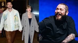 Post Malone approves Taylor Swift and Travis Kelce's sprouting romance: "That’s pretty bada**"