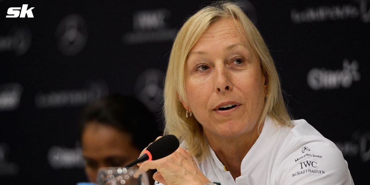 Martina Navratilova recalls her experience of playing against men