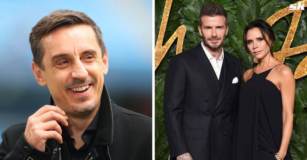 Gary Neville&rsquo;s speech from Beckham&rsquo;s wedding goes viral