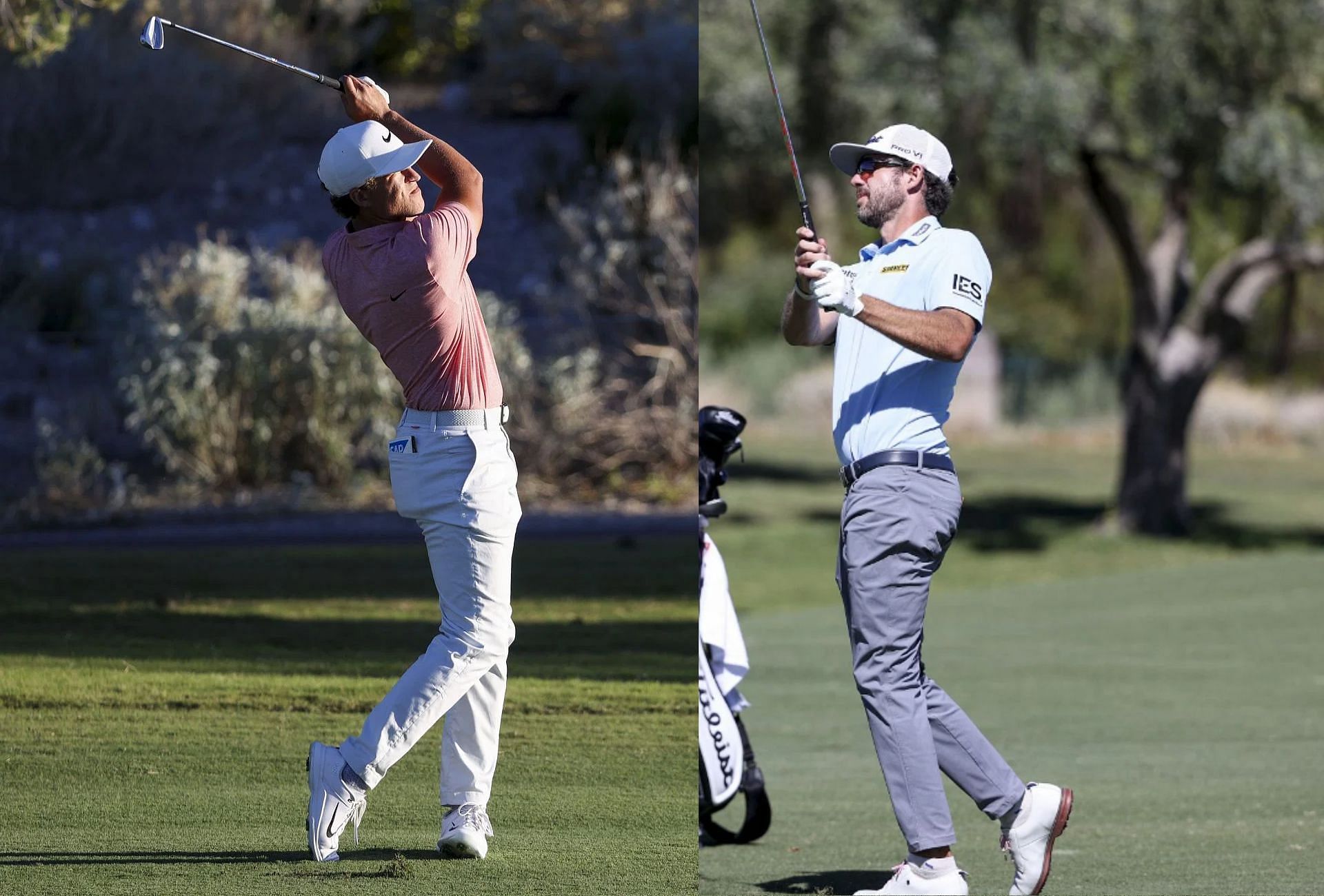 Cameron Champ and Lanto Griffin lead the Shiners Children&acute;s Open after Round Two (Image via Getty).