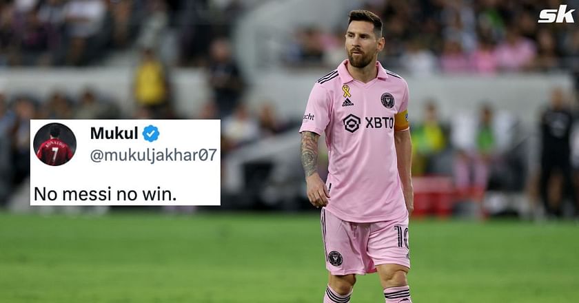 Spineless, nothing without Messi” “Poverty franchise” - Twitter explodes as  Inter Miami are held to a 1-1 draw by New York City FC