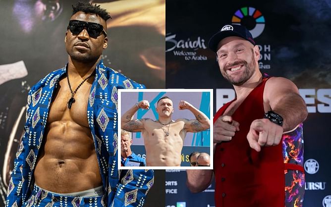 "This man is world champion in UFC" - Oleksandr Usyk refuses to count out Francis Ngannou's chances against 'Gypsy King' Tyson Fury