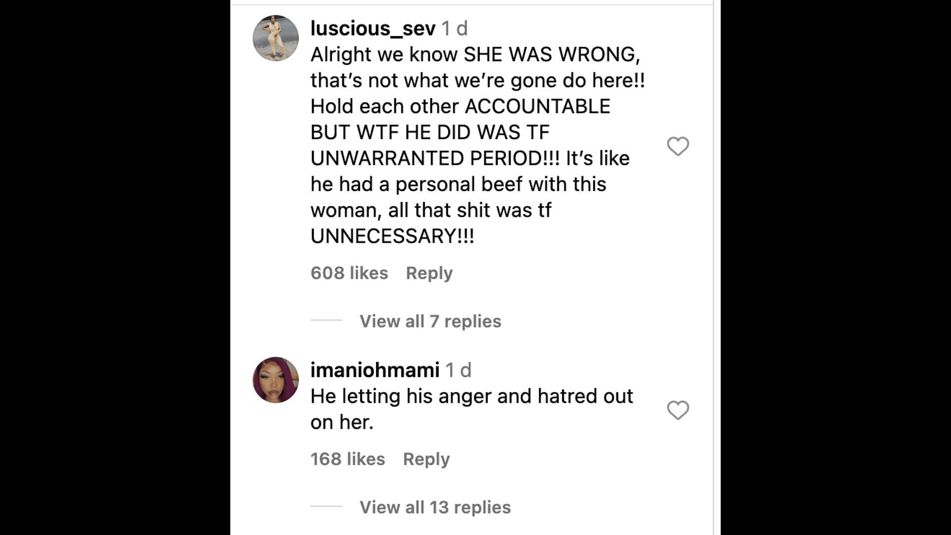 Social media users debate as a video of a cop hitting a woman goes viral: Reactions explored. (Image via Instagram)