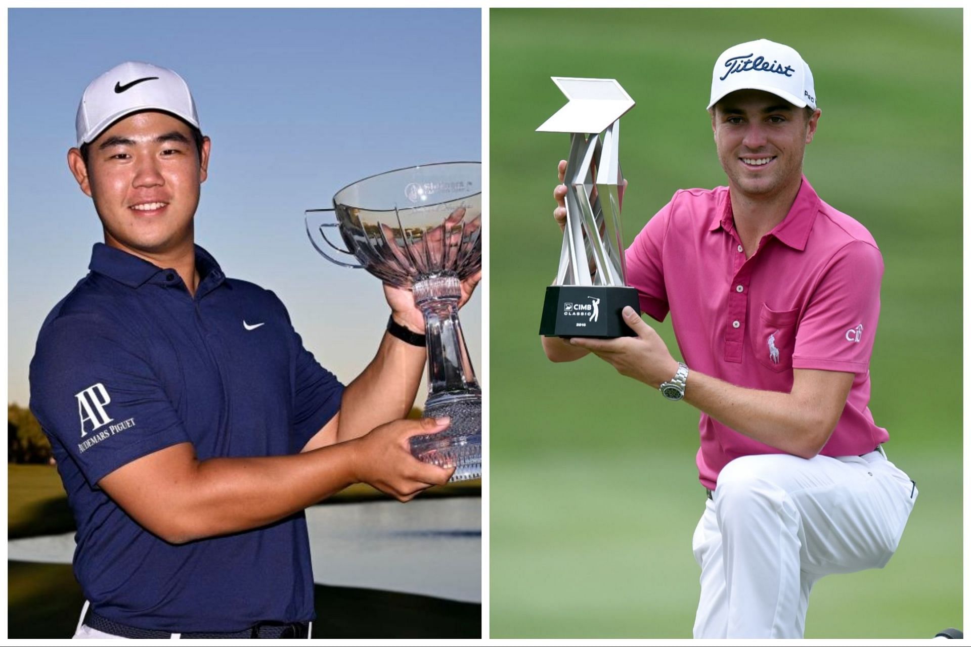 Tom Kim and Justin Thomas are two of the youngest golfers to defend their titles