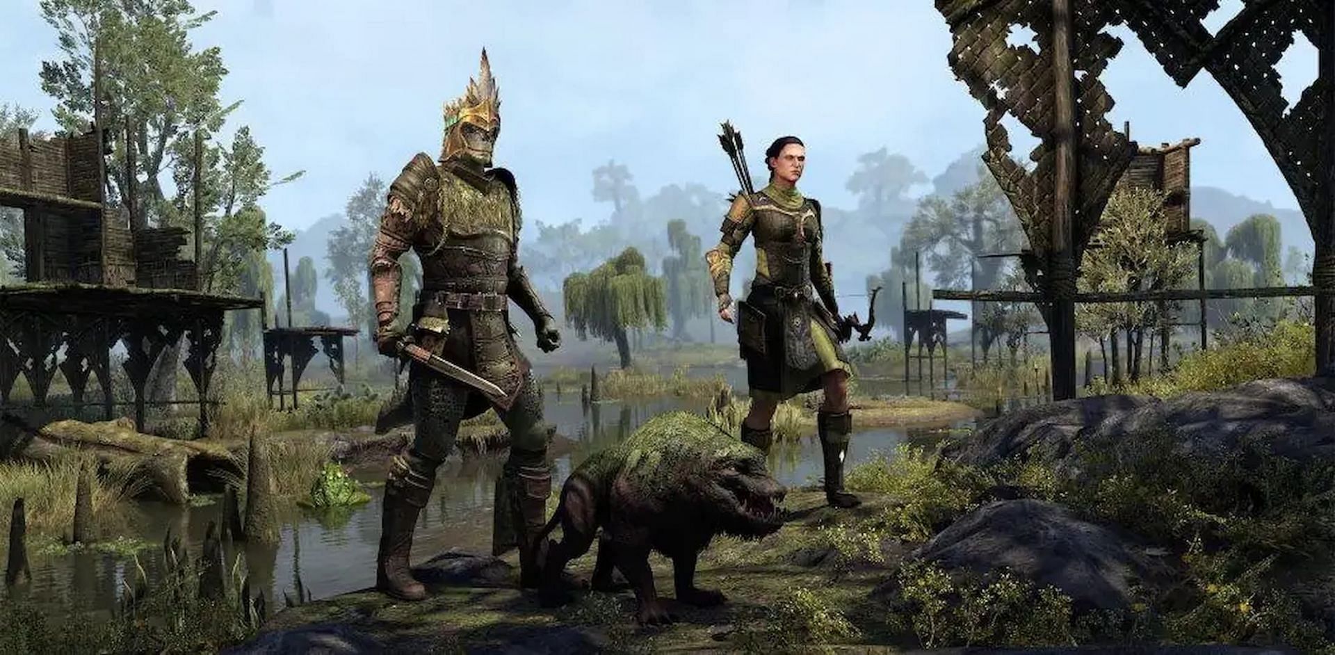 Explore the continent of Tamriel in Elder Scrolls Online. (Image via ZeniMax Online Studios)