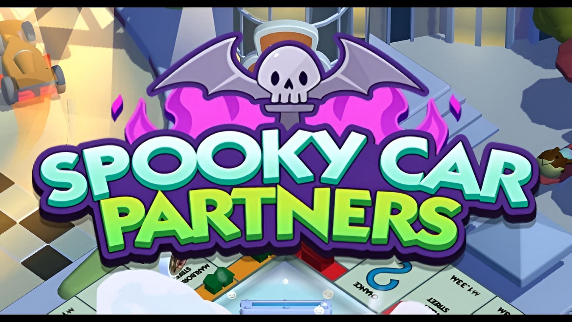 Spooky Car Partners in Monopoly Go