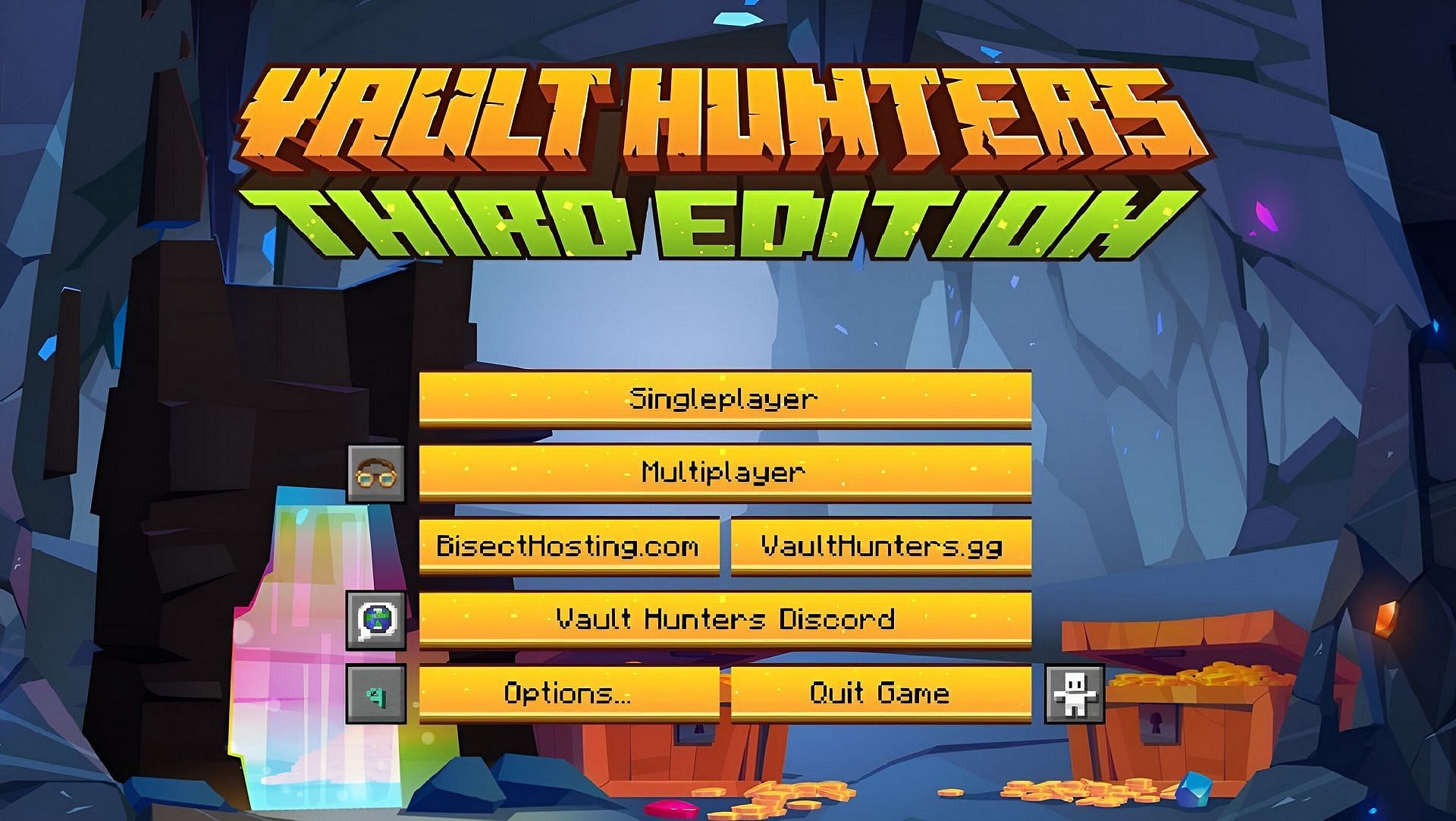 Vault Hunters tasks players with a hunt for unique artifacts (Image via Iskall85Team/CurseForge)