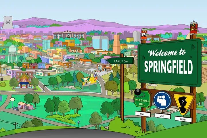 Where Does The Simpsons Take Place 