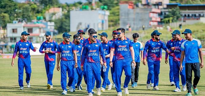 NEP vs UAE Dream11 Team Prediction Fantasy Cricket Tips प्लेइंग XI अपडेट आज के Nepal T20I Tri-Series फाइनल मैच के लिए 27 Oct 2023