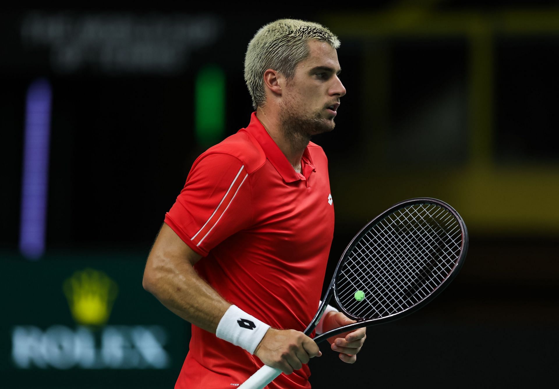 Borna Gojo at the 2023 Davis Cup Finals Group Stage Split - Day 6