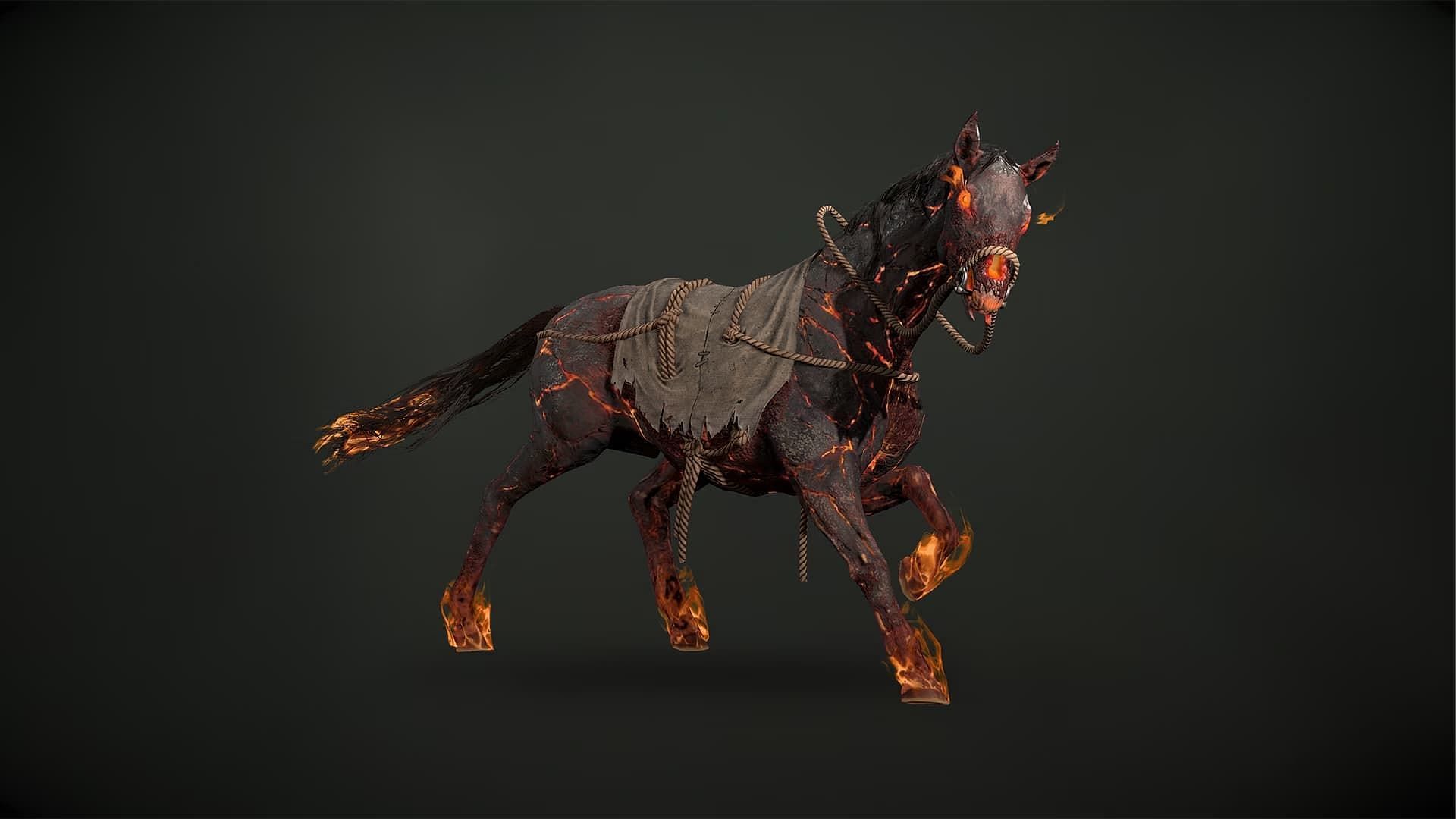 ArtStation - Horse model for Roblox Game