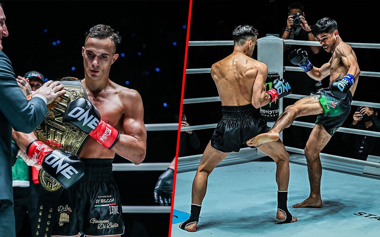 Jonathan Di Bella (L) vs. Danial Williams | Image credit: ONE Championship