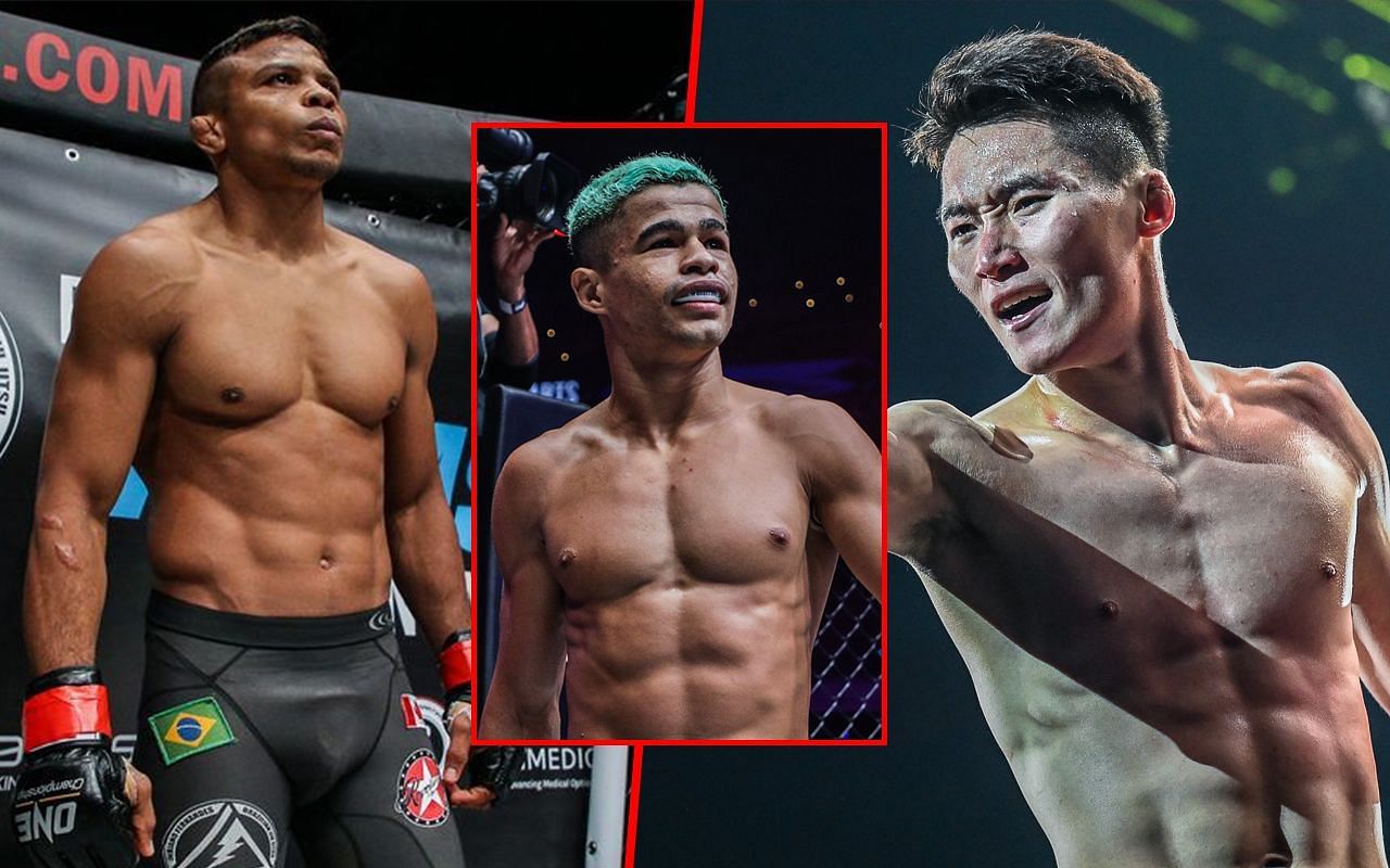 Fabricio Andrade (Center) sees Bibiano Fernandes (Left) and Kwon Won Il (Right) as potential challengers