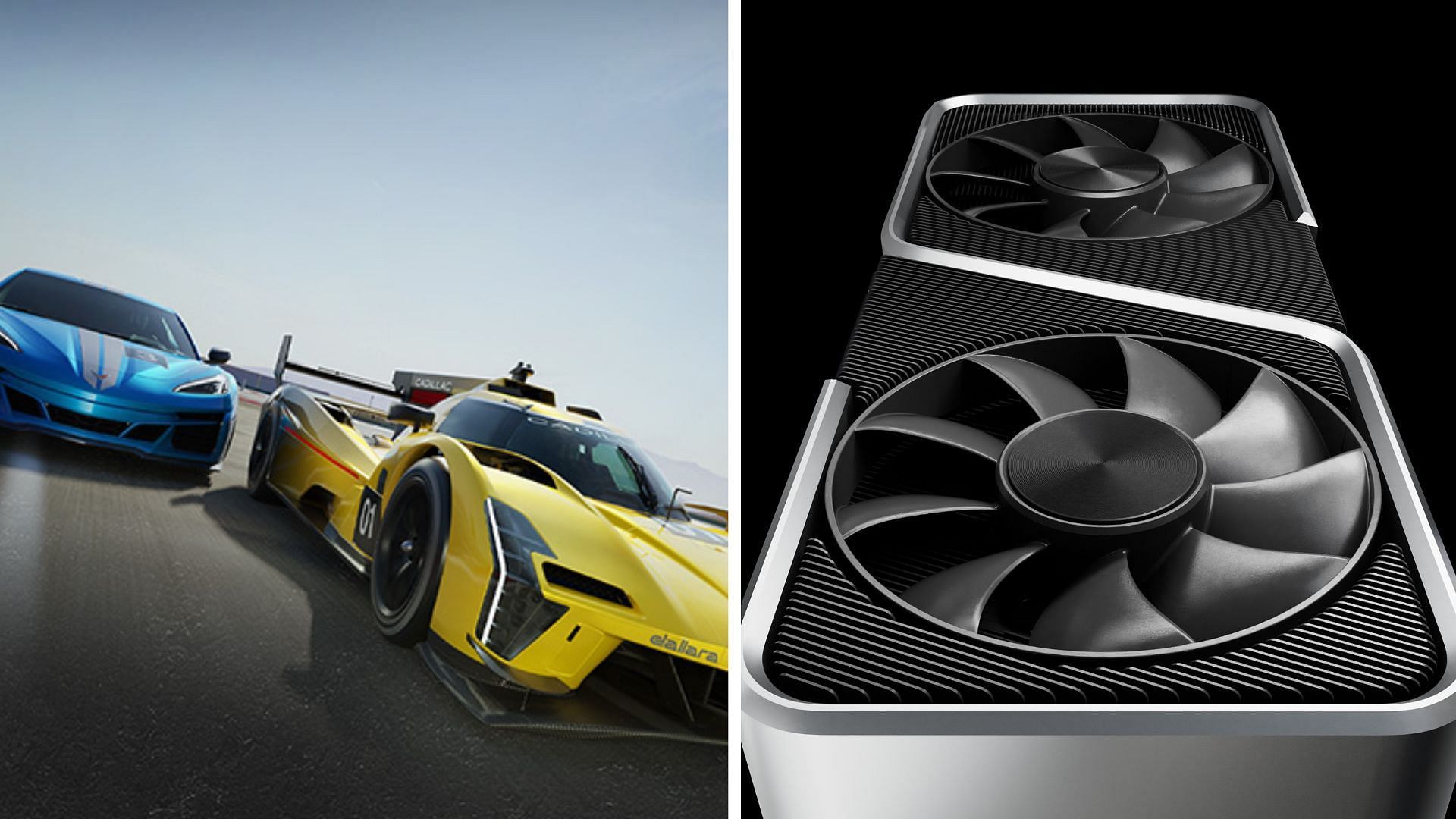 The Nvidia RTX 3060 and 3060 Ti can play Forza Motorsport very well (Image via Xbox and Nvidia)
