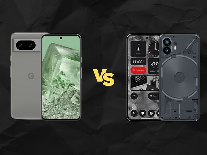 Google Pixel 8 vs Nothing Phone (2): Which is better?