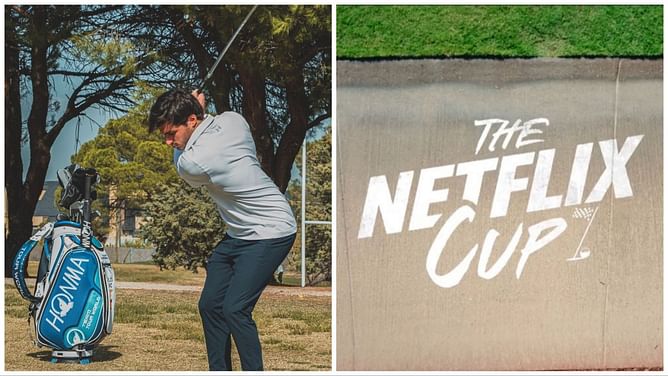 Which F1 stars will pair up with golfers Max Homa, Colin Morikawa, Rickie Fowler and Justin Thomas for the Netflix Cup?